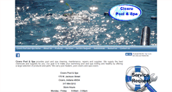 Desktop Screenshot of ciceropoolandspa.com